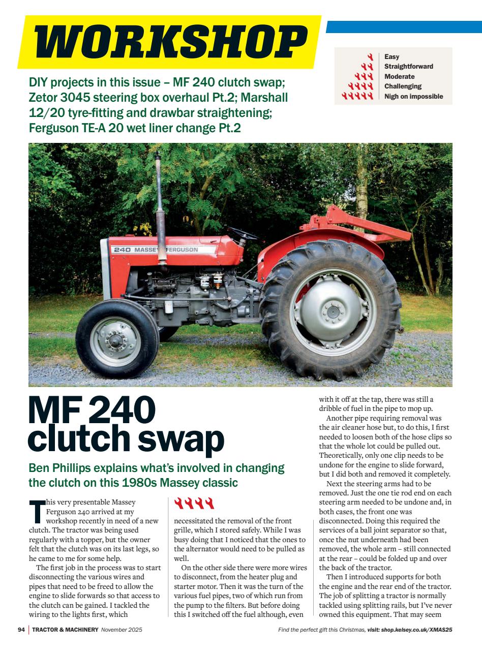 Tractor & Machinery Preview Pages