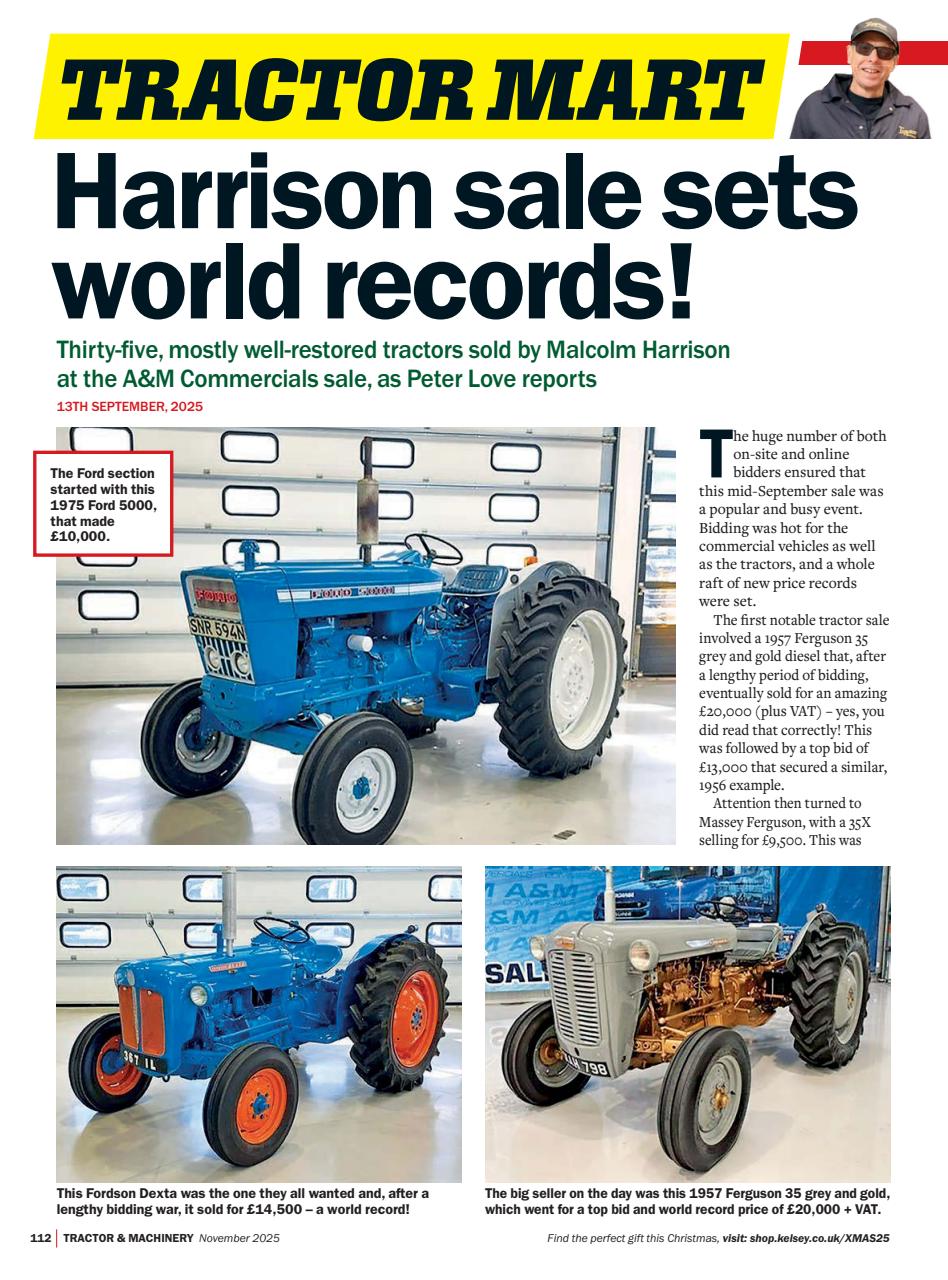 Tractor & Machinery Preview Pages