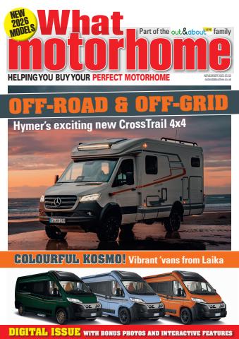 What Motorhome magazine issue November 2025 - NEC Show Issue