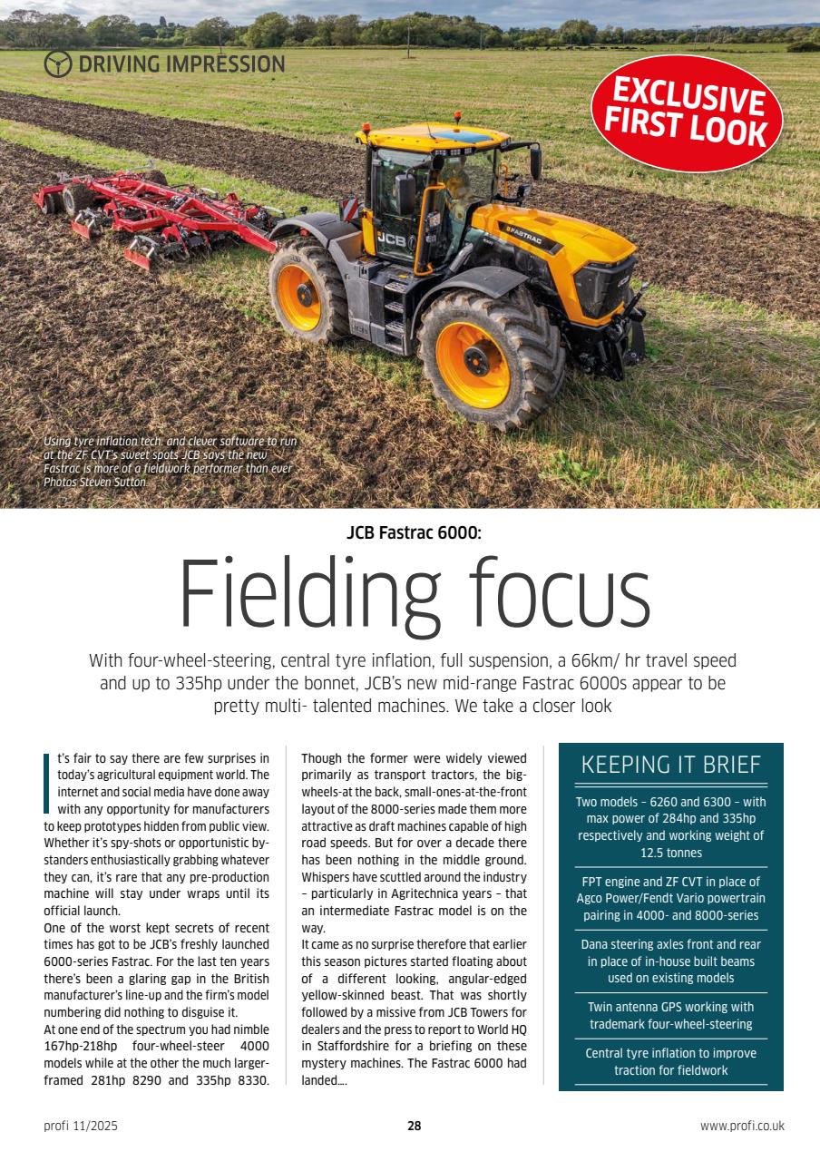 Profi International Preview Pages