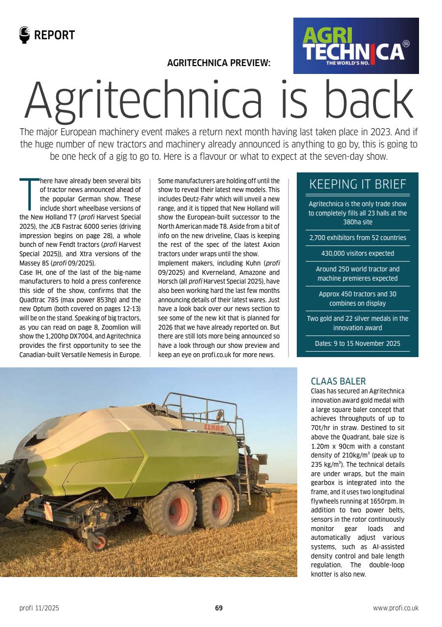 Profi International Preview Pages