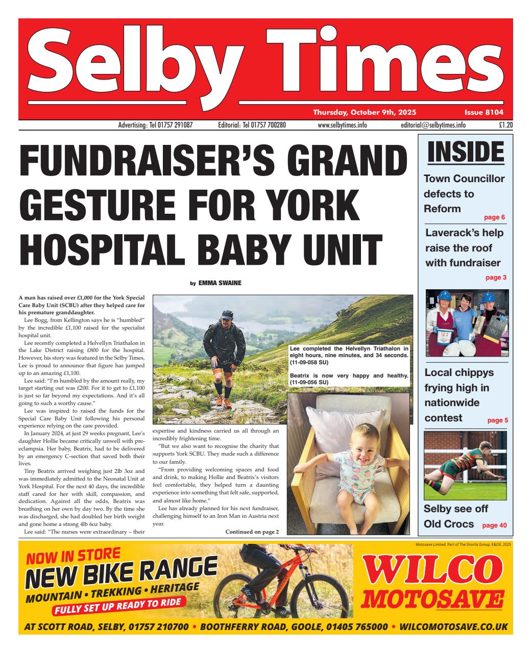 Selby Times Preview Pages