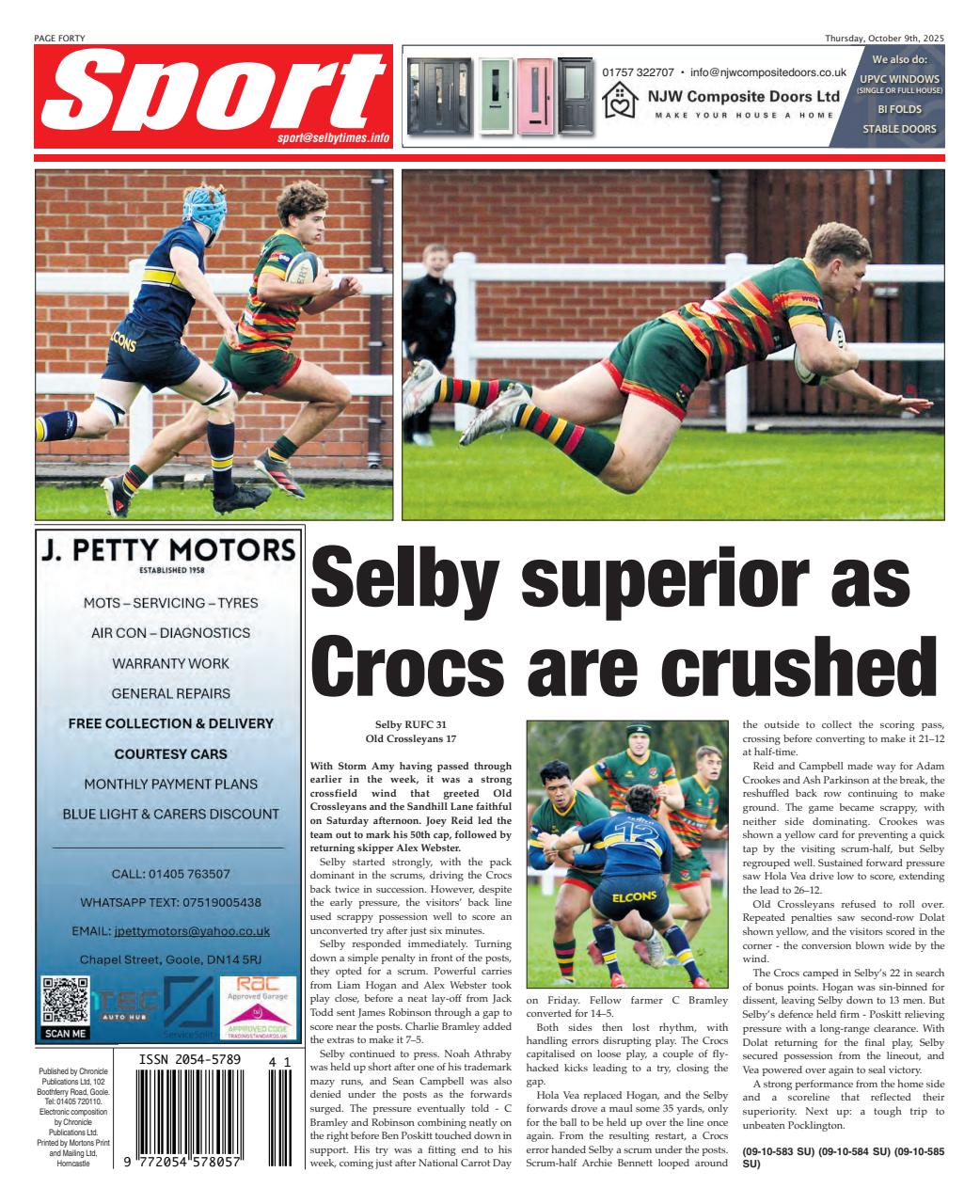 Selby Times Preview Pages