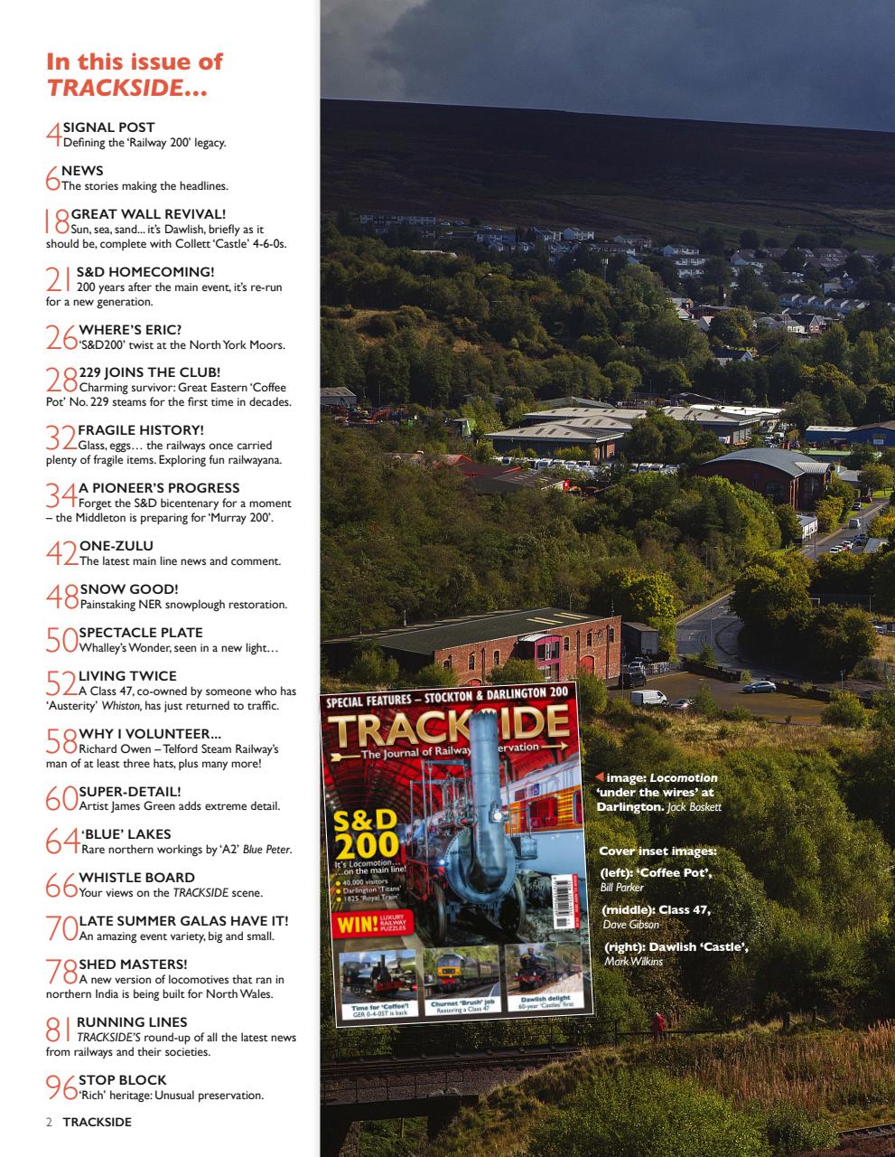 Trackside Preview Pages