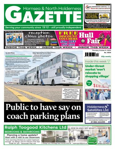 Hornsea Gazette October 9, 2025 issue Hornsea Gazette October 9, 2025