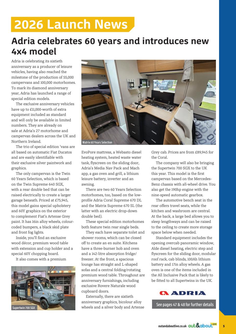 What Motorhome magazine Preview Pages