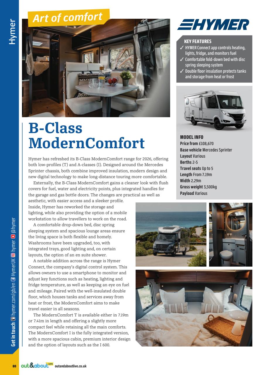 What Motorhome magazine Preview Pages