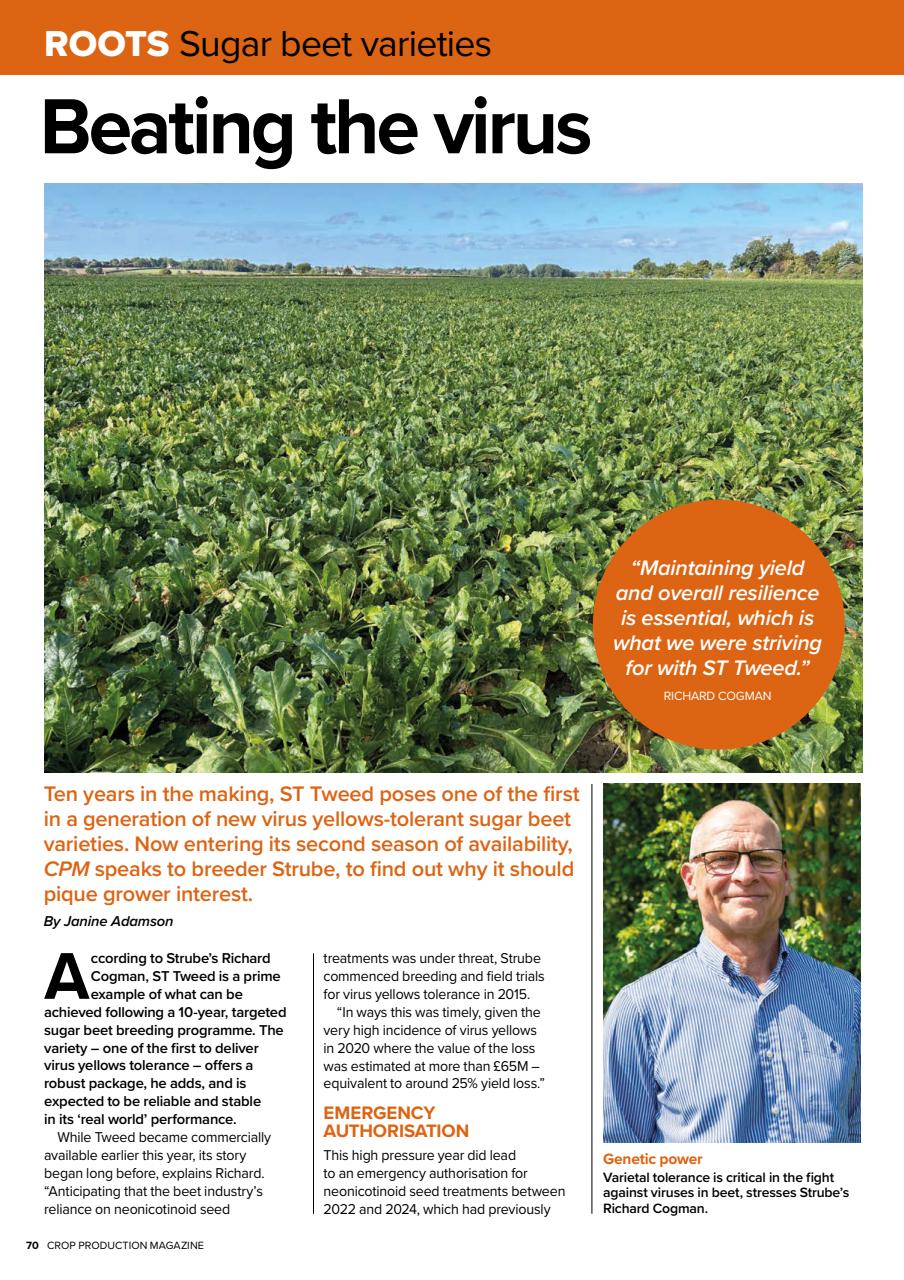 Crop Production Magazine Preview Pages