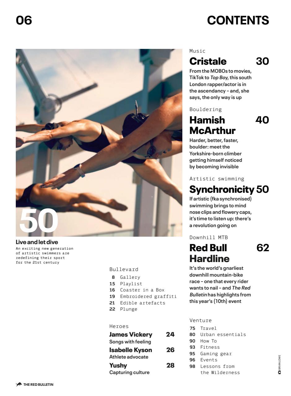 The Red Bulletin UK Edition Preview Pages