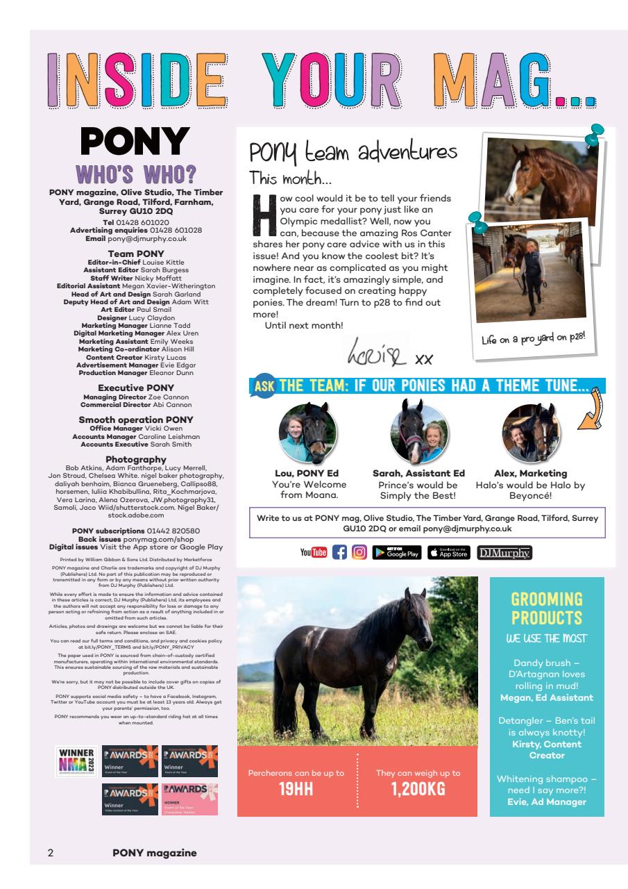 Pony Magazine Preview Pages