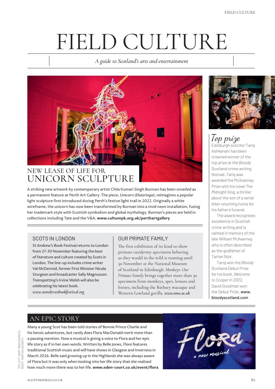 Scottish Field Preview Pages