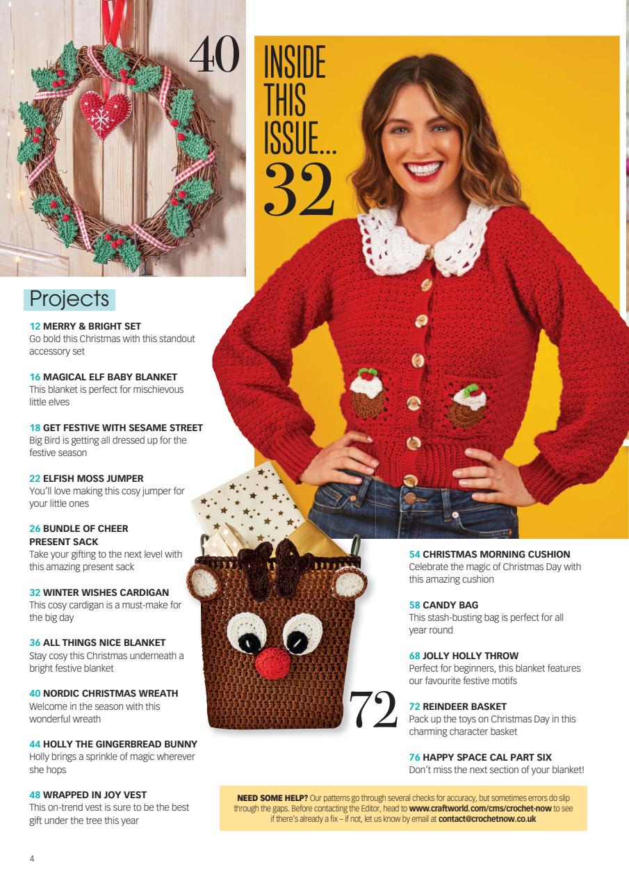 Crochet Now Magazine Preview Pages