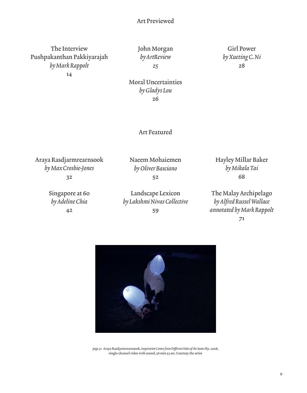 ArtReview Asia Preview Pages