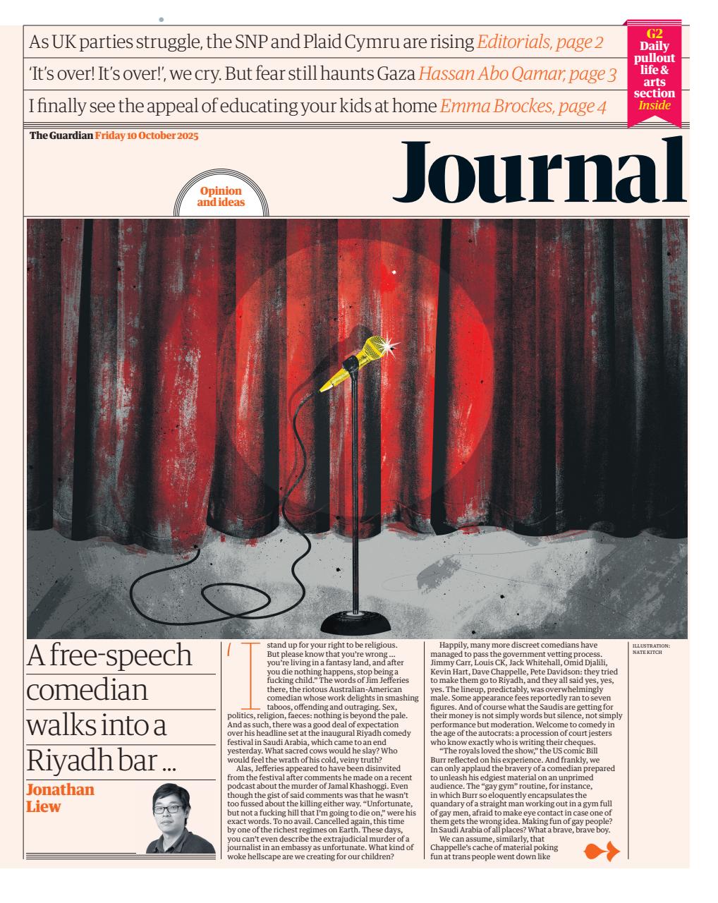 The Guardian Newspaper Preview Pages