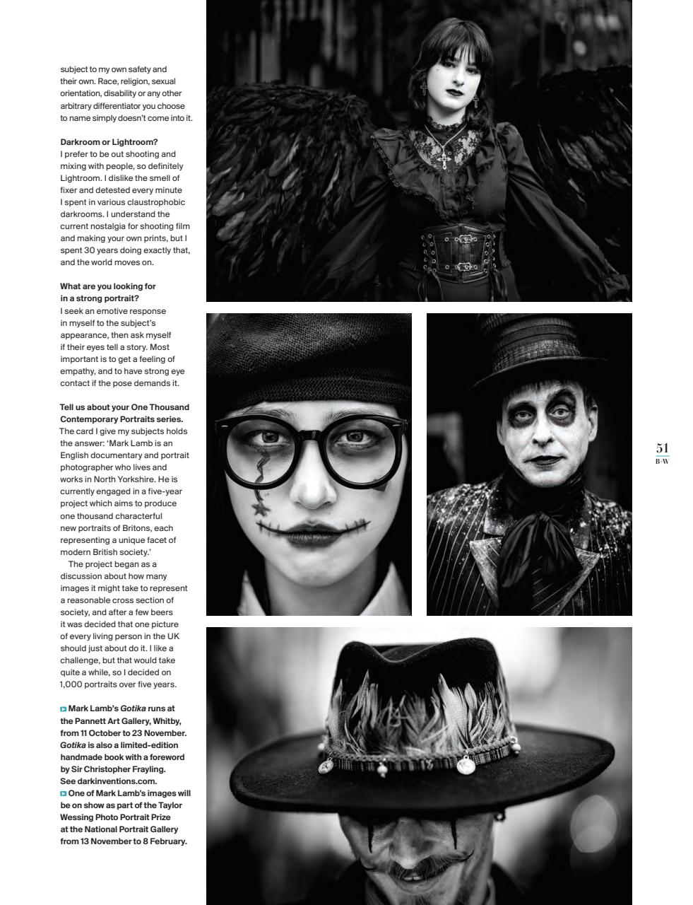 Black+White Photography Preview Pages