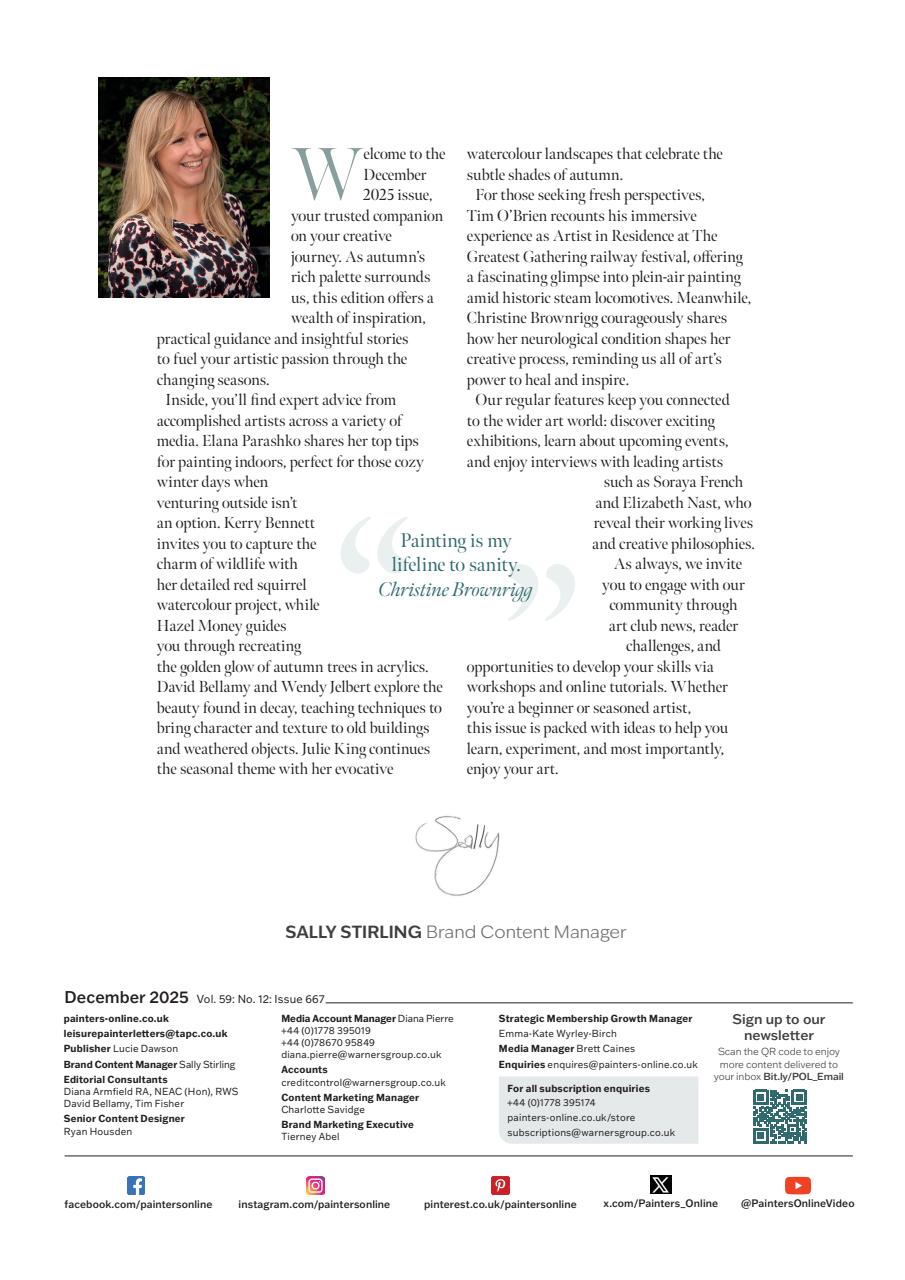 Leisure Painter & The Artist Preview Pages