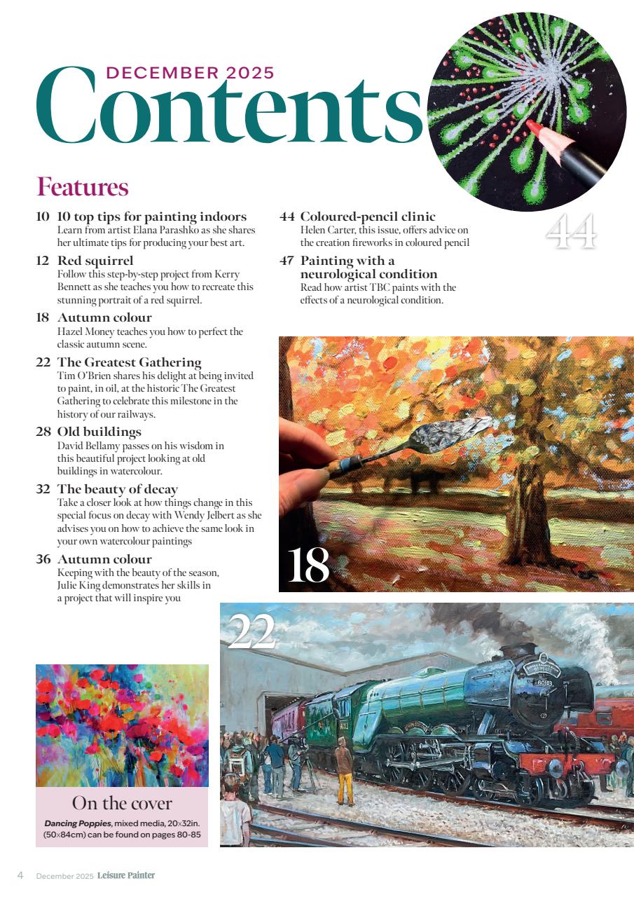 Leisure Painter & The Artist Preview Pages
