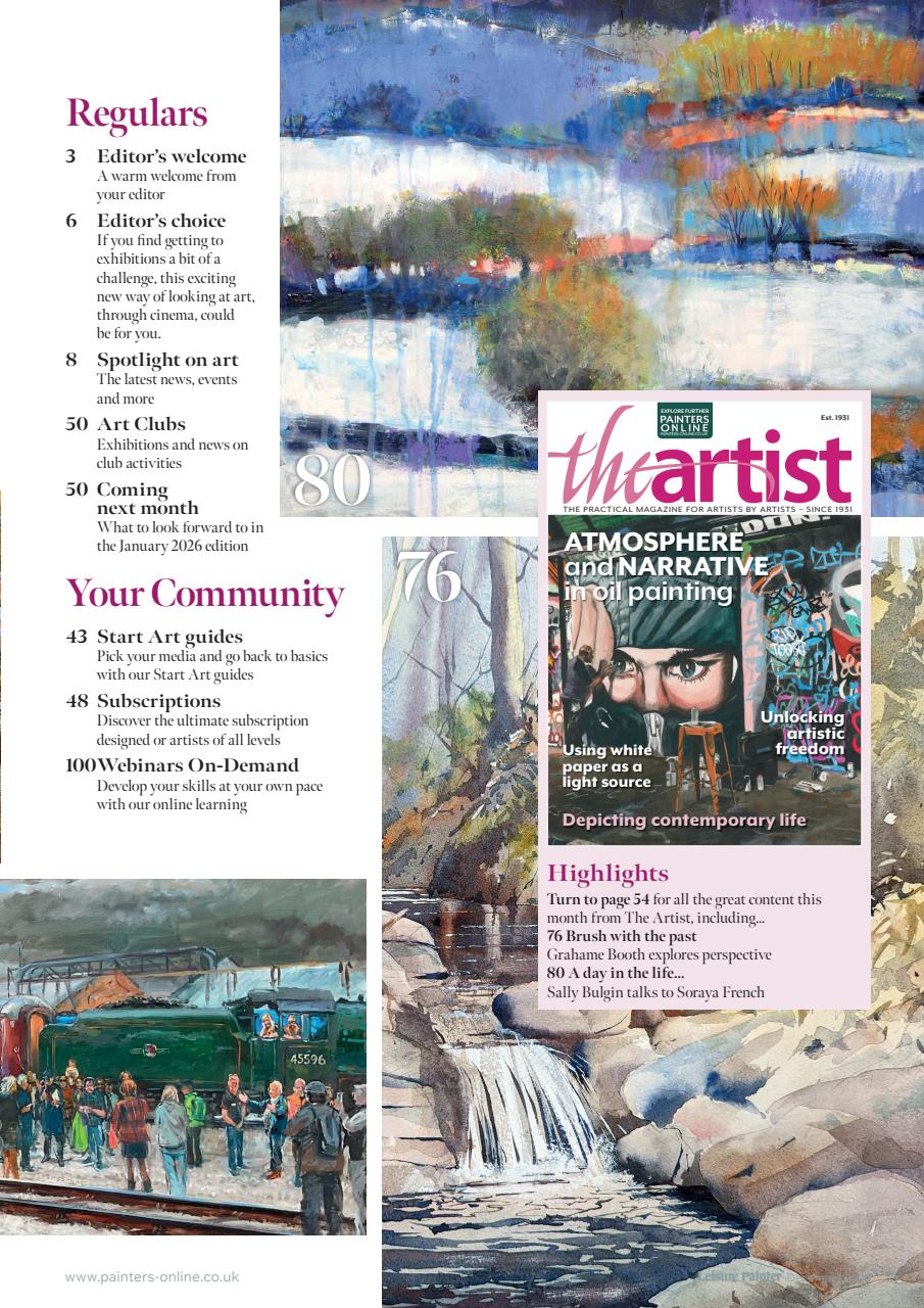 Leisure Painter & The Artist Preview Pages