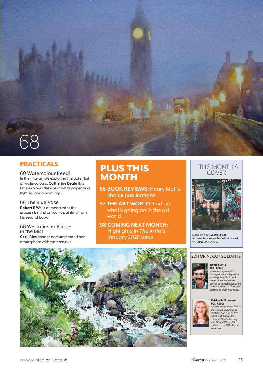Leisure Painter & The Artist Preview Pages