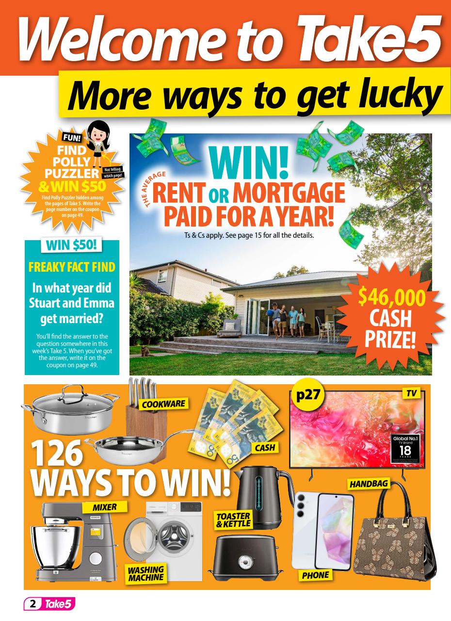 Take 5 Preview Pages