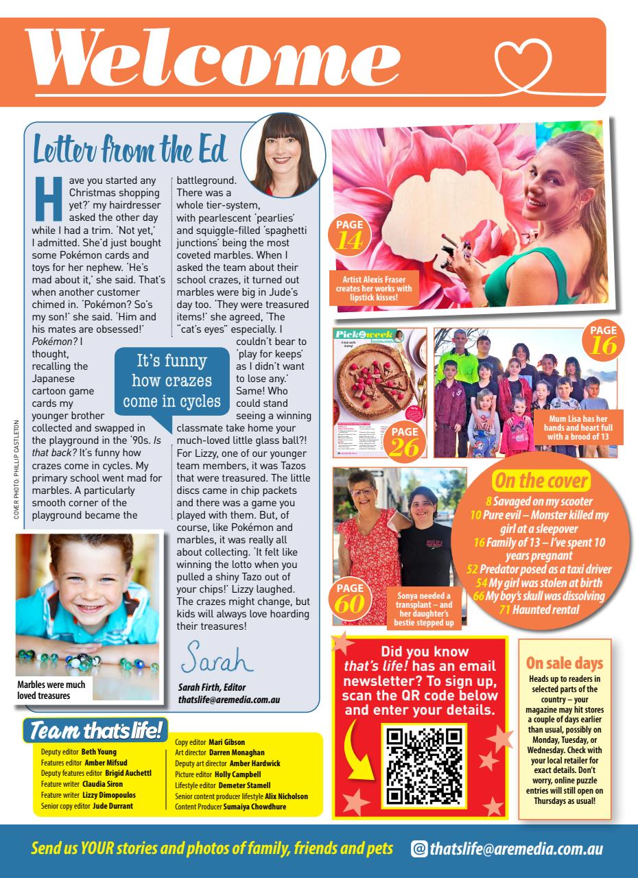 That’s Life! Preview Pages