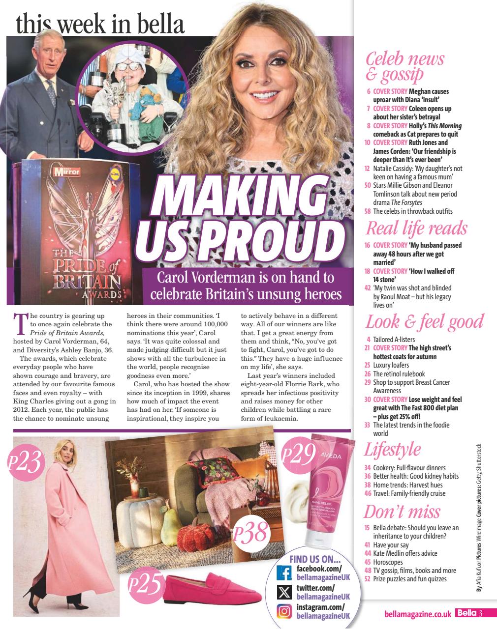 Bella Magazine Preview Pages