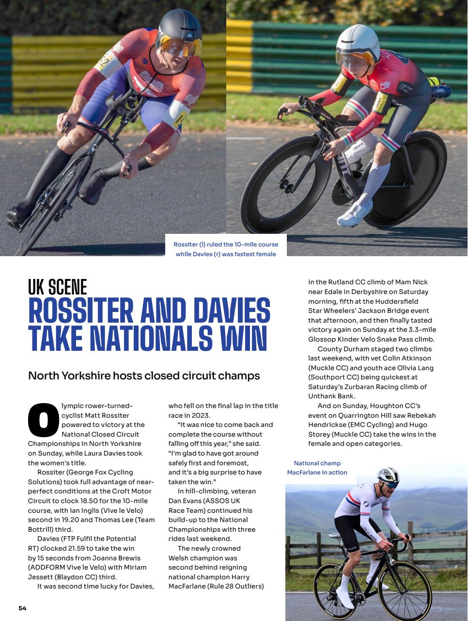 Cycling Weekly Preview Pages