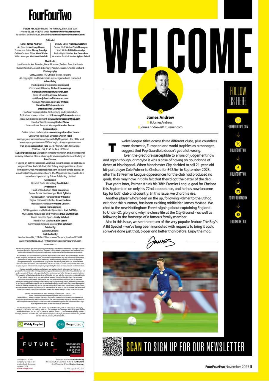 FourFourTwo Preview Pages