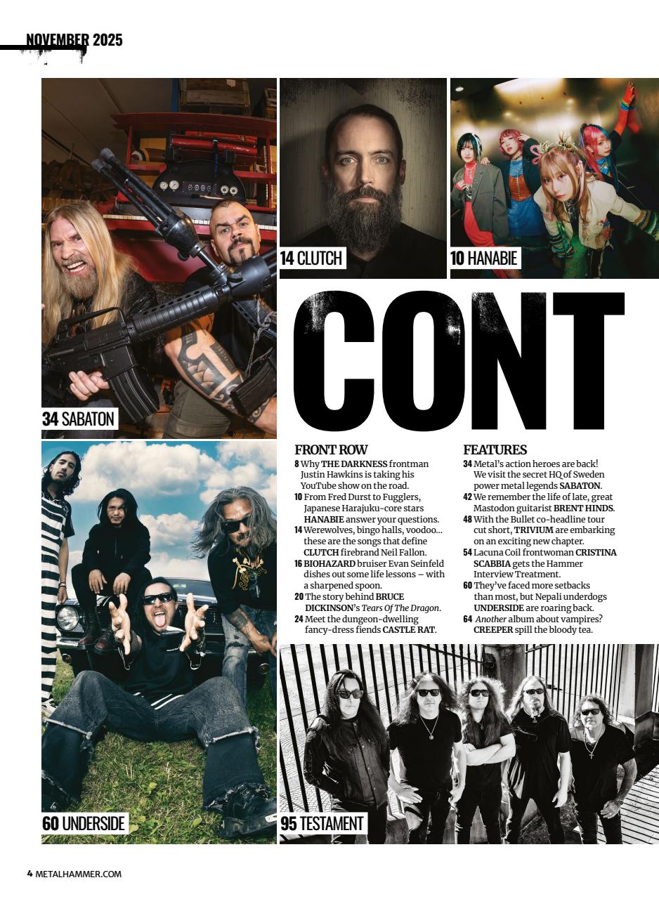 Metal Hammer Preview Pages