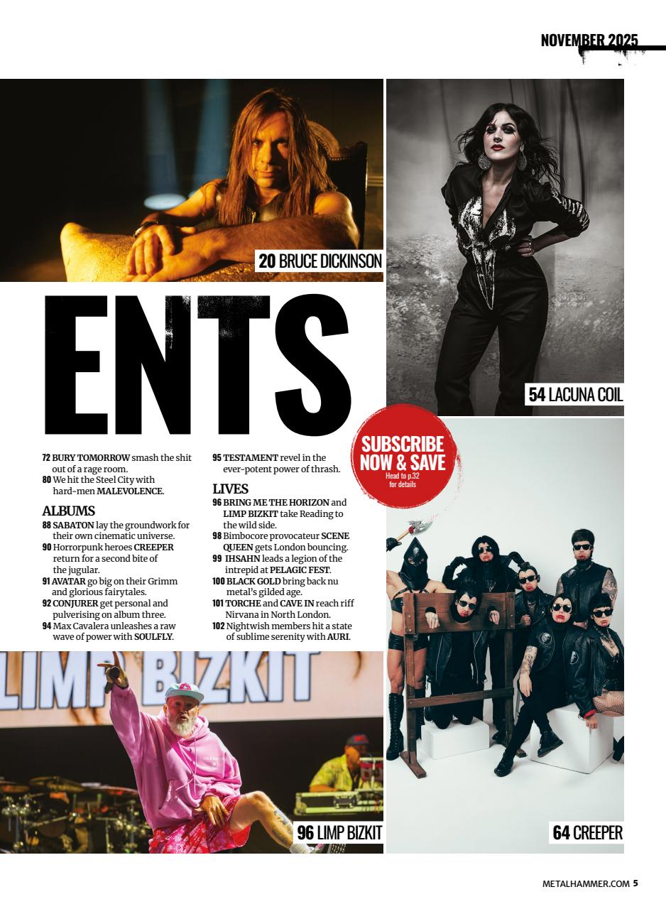 Metal Hammer Preview Pages