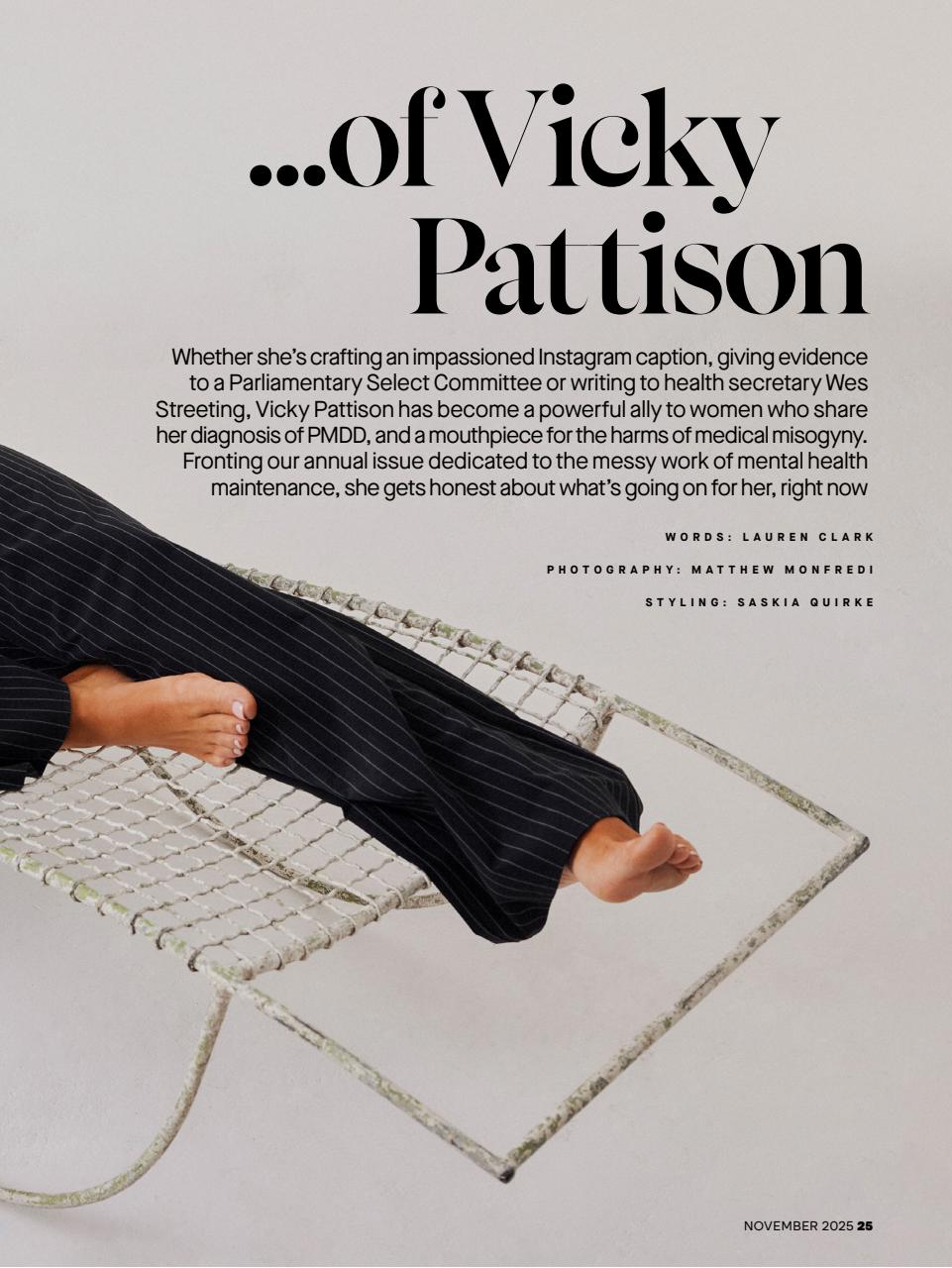 Women's Health Preview Pages