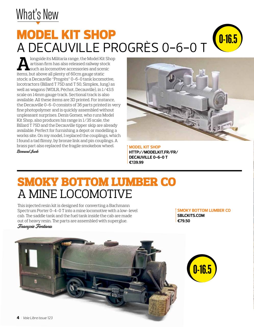 Voie Libre International Preview Pages