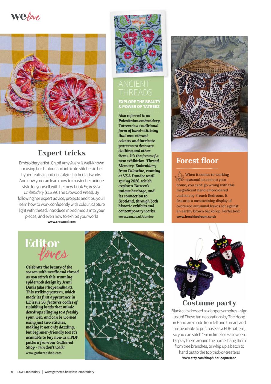 Love Embroidery Preview Pages