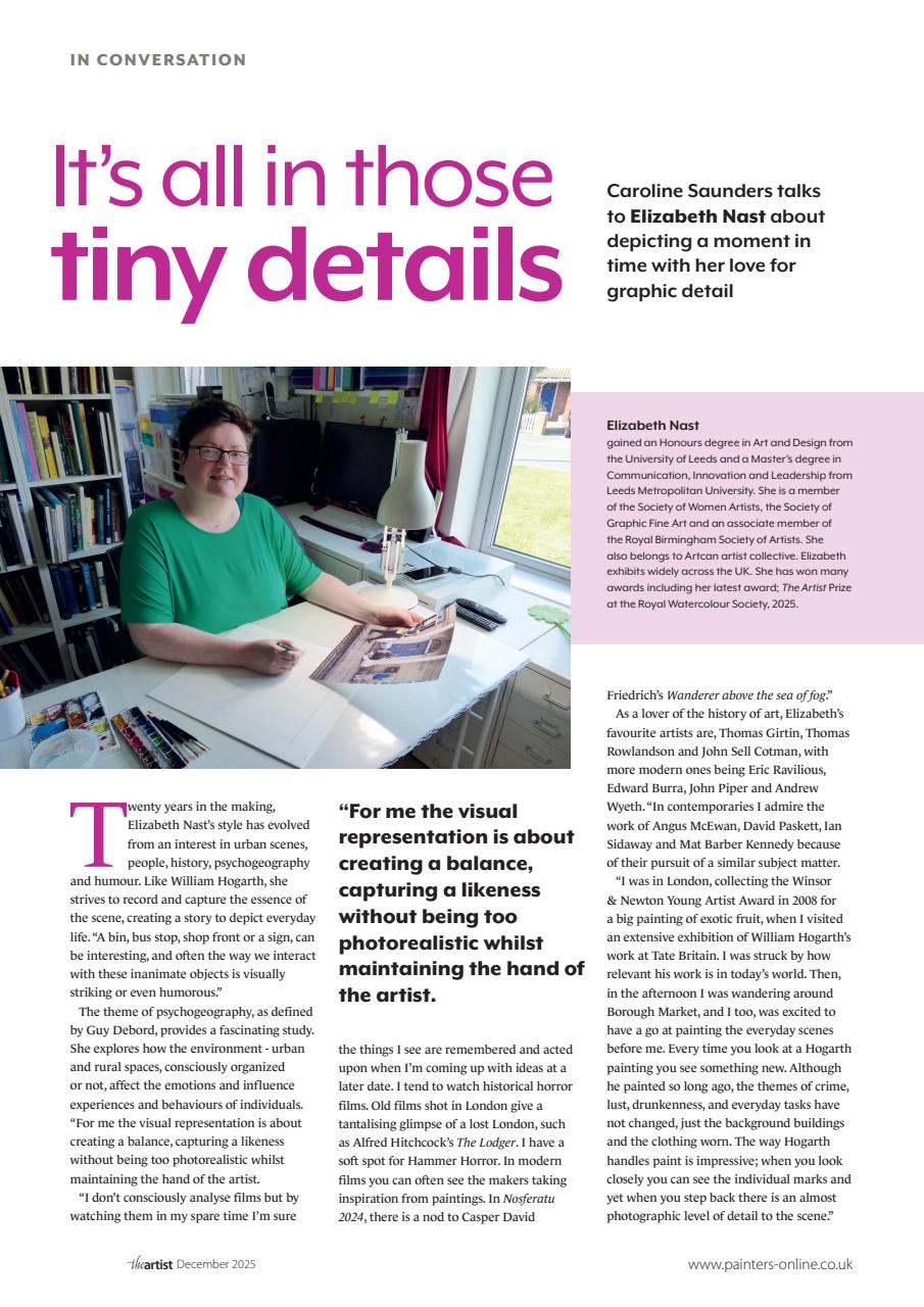 The Artist Preview Pages