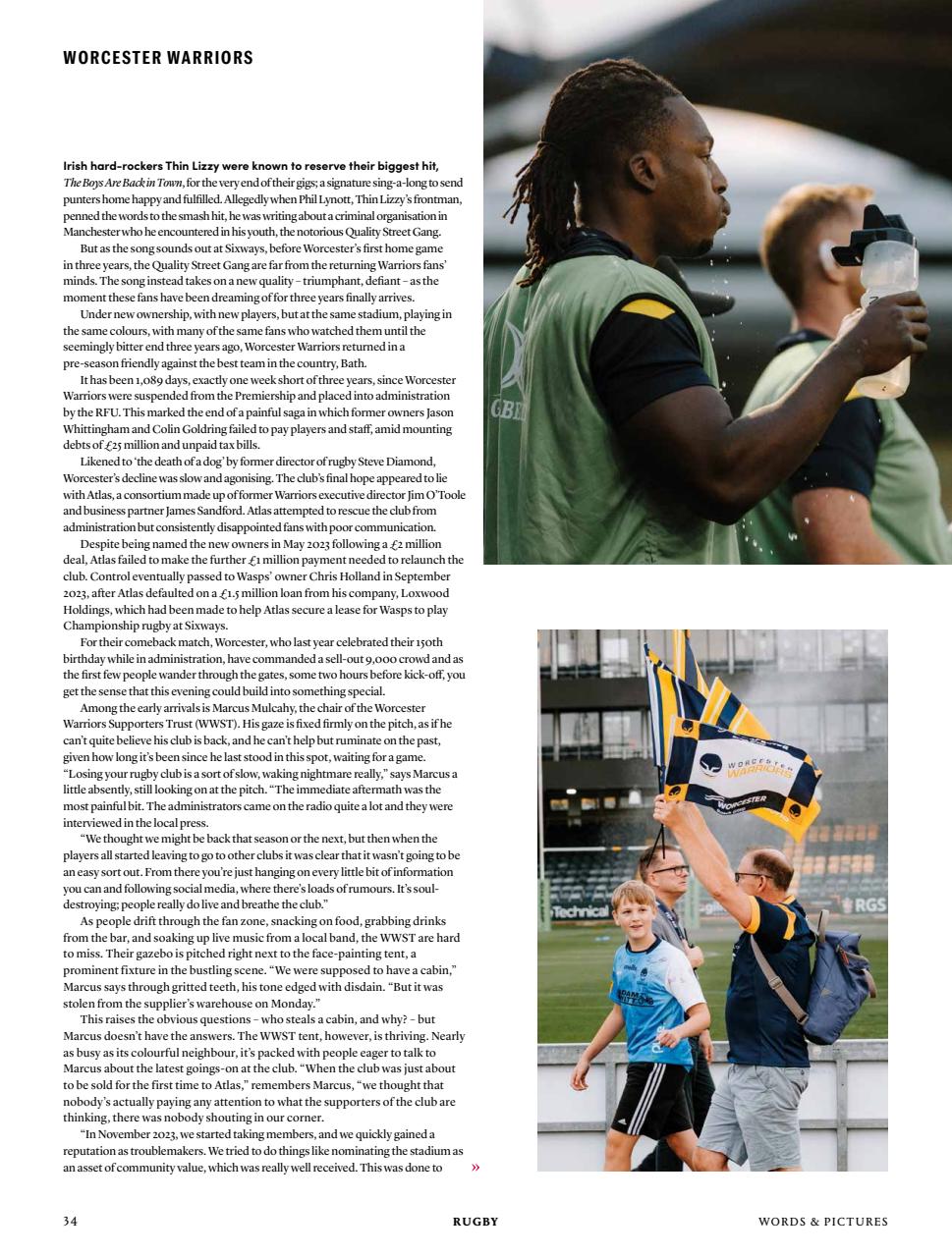 Rugby Journal Preview Pages