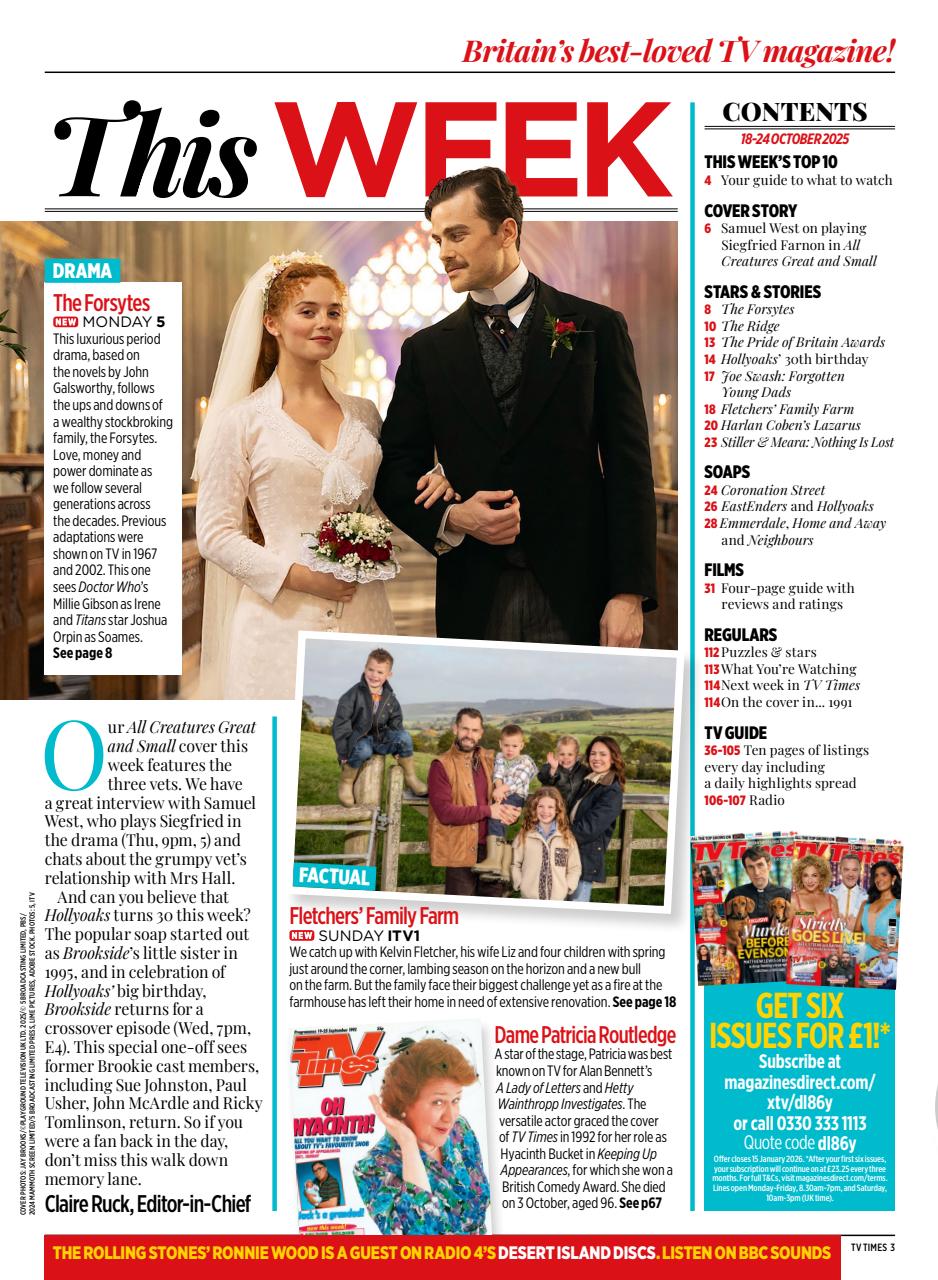 TV Times Preview Pages