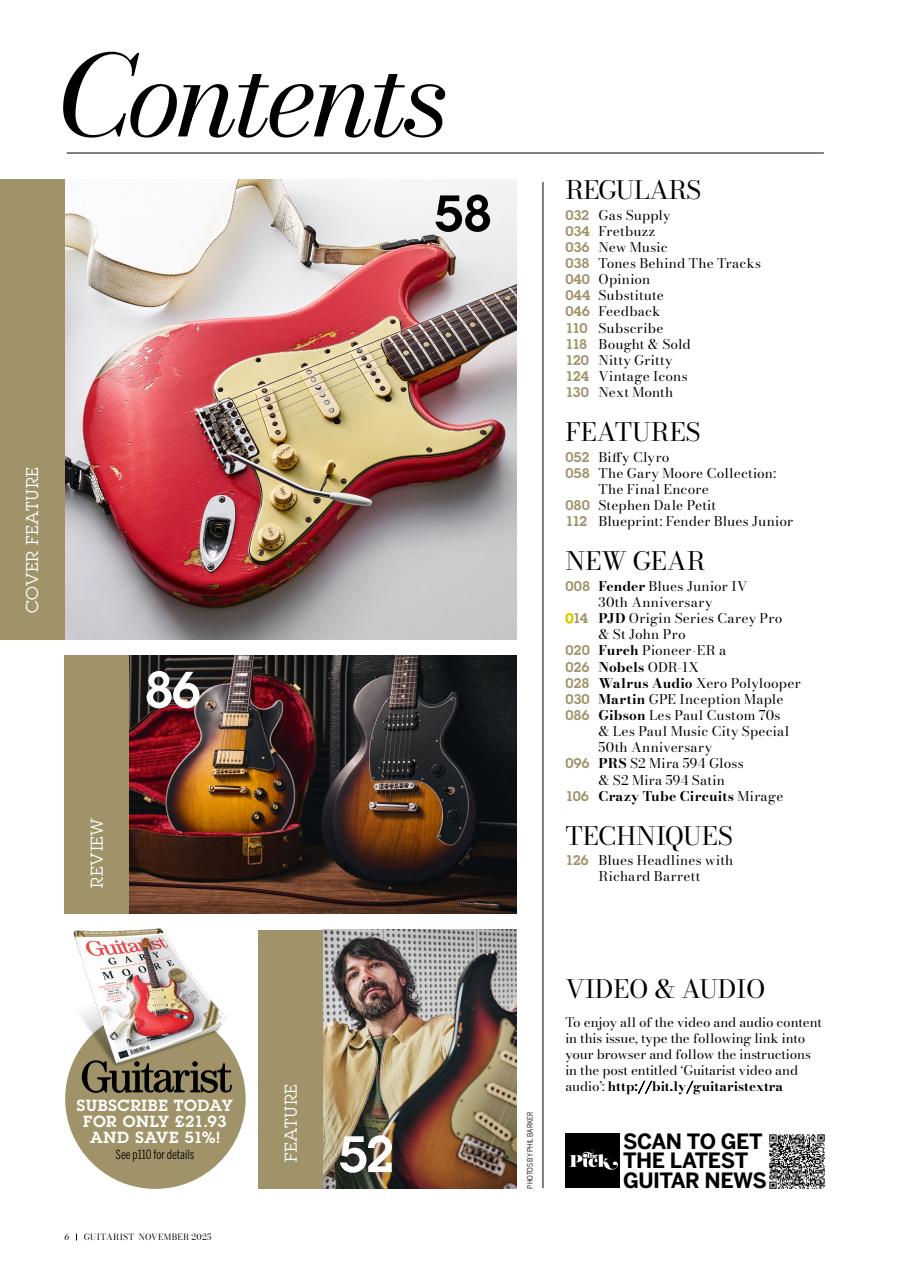 Guitarist Preview Pages