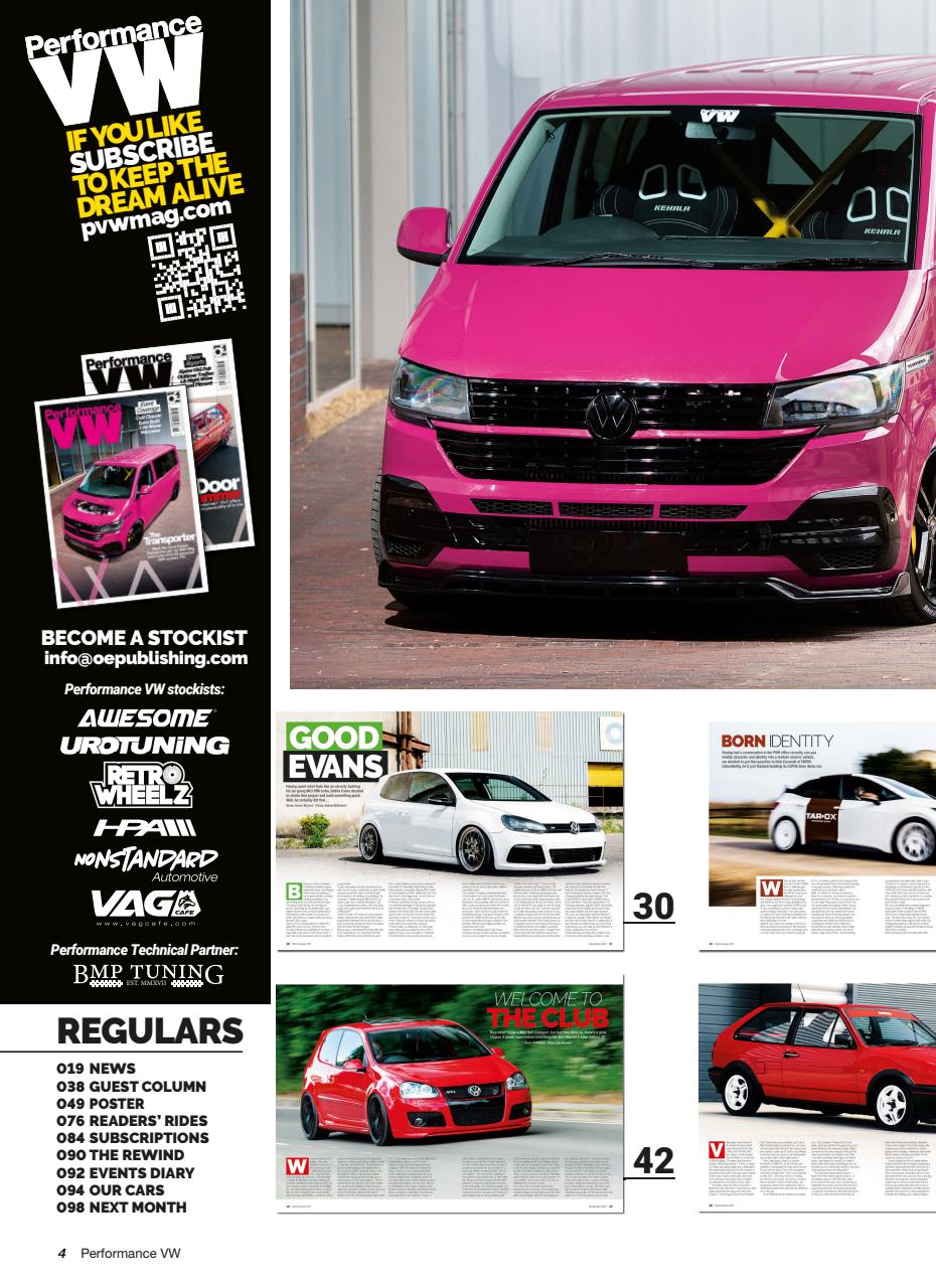 Performance VW Preview Pages