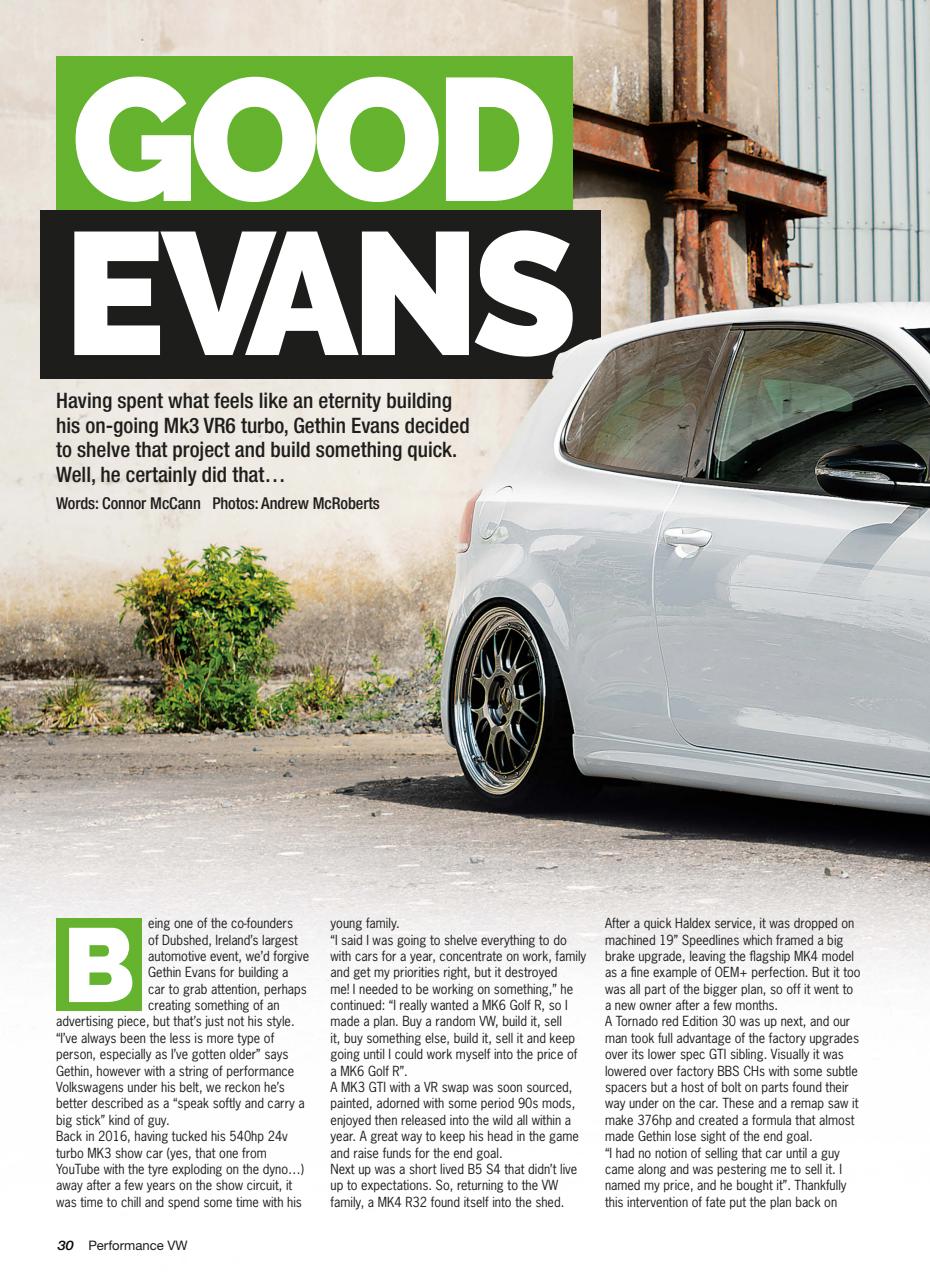 Performance VW Preview Pages