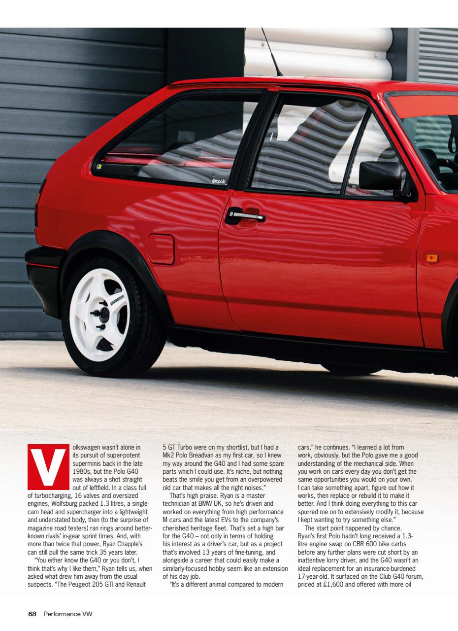 Performance VW Preview Pages