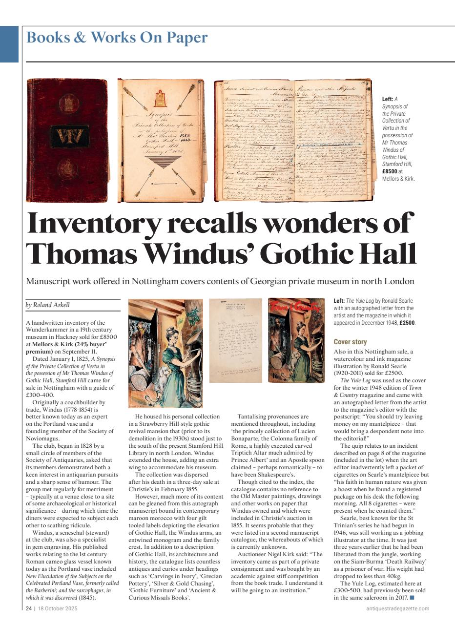 Antiques Trade Gazette Preview Pages