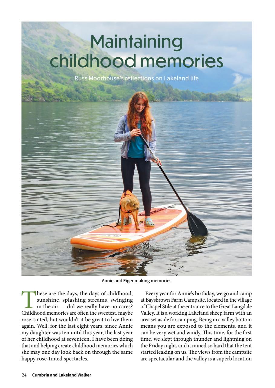 Cumbria and Lakeland Walker Preview Pages