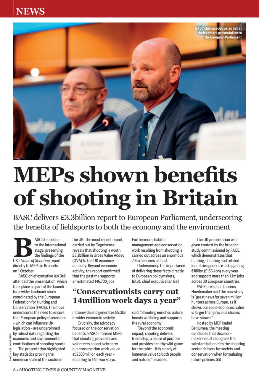 Shooting Times & Country Preview Pages