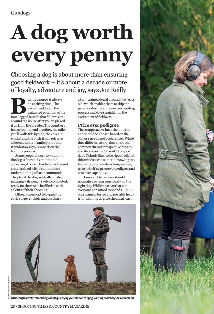 Shooting Times & Country Preview Pages