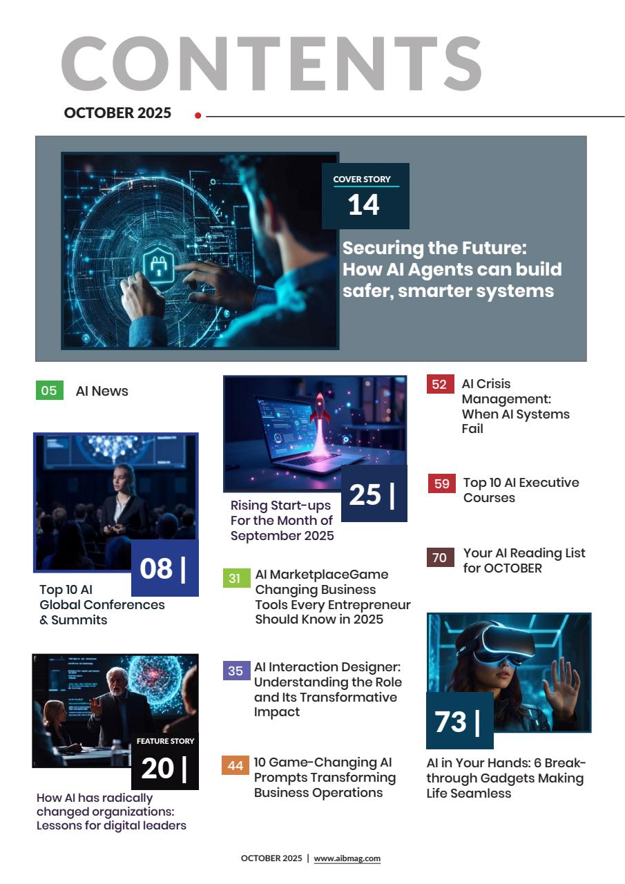 AI Business Magazine Preview Pages