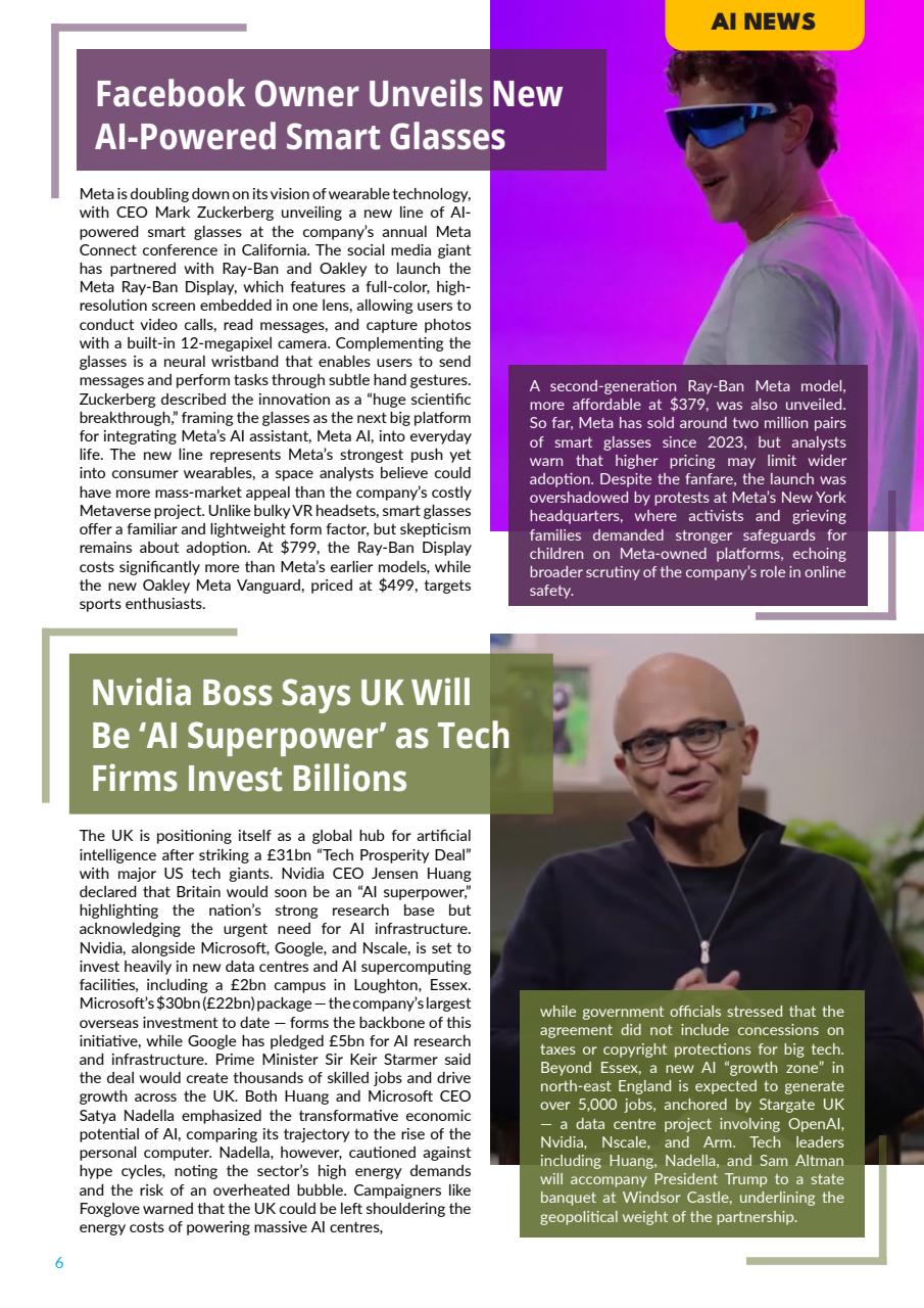 AI Business Magazine Preview Pages