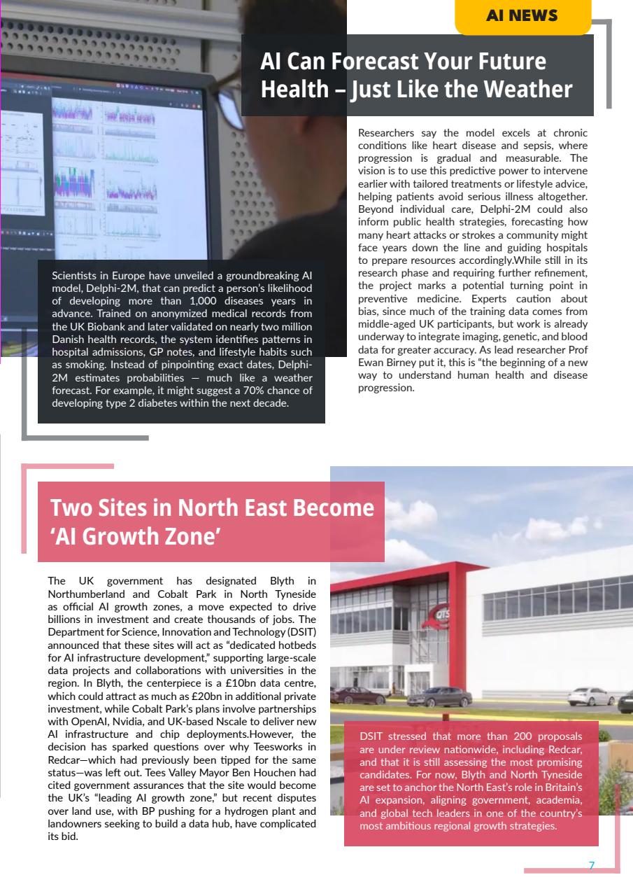 AI Business Magazine Preview Pages