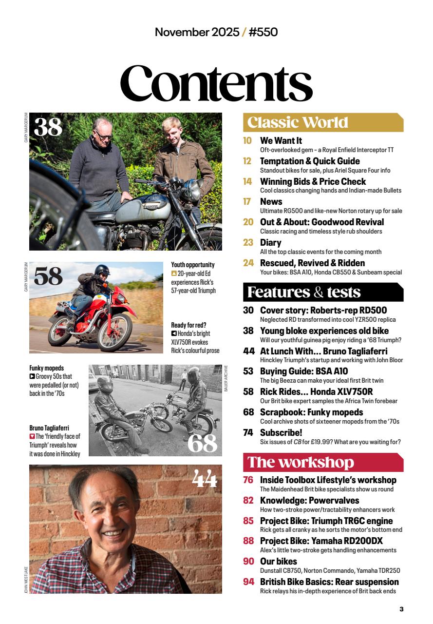 Classic Bike Preview Pages