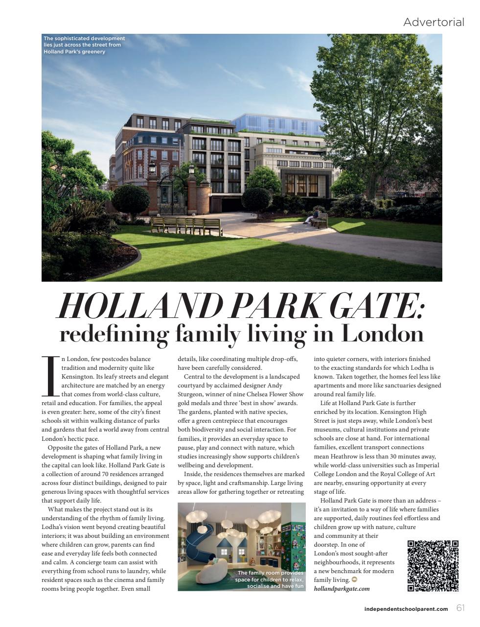 Independent School Parent Preview Pages