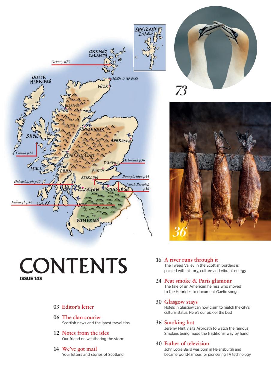 Scotland Magazine Preview Pages